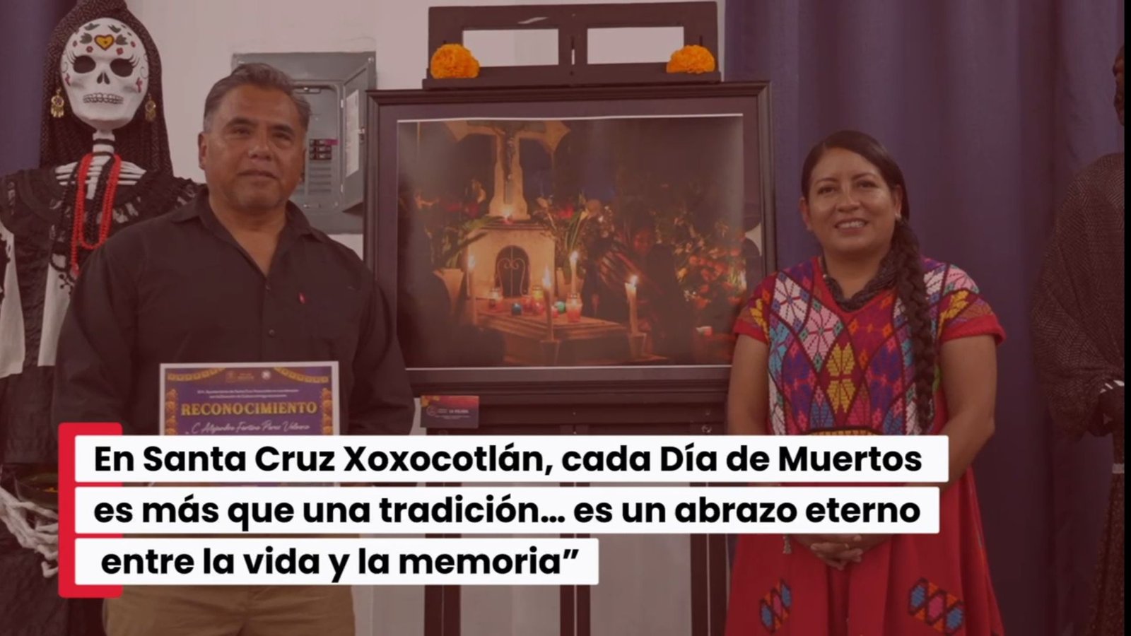 Xoxocotlán presenta la imagen oficial de sus festividades de Día de Muertos