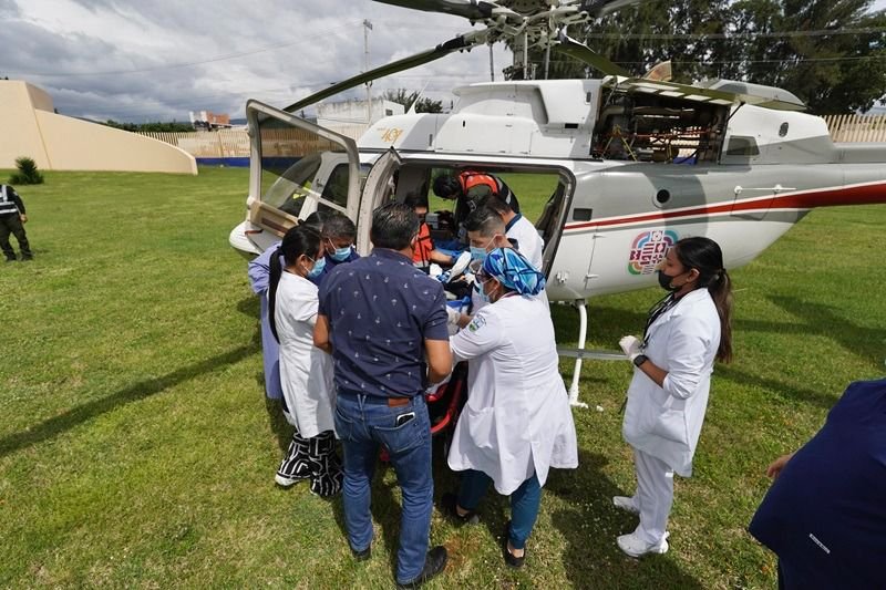 Activa Gobierno de Oaxaca protocolo aéreo para donación de órganos de joven